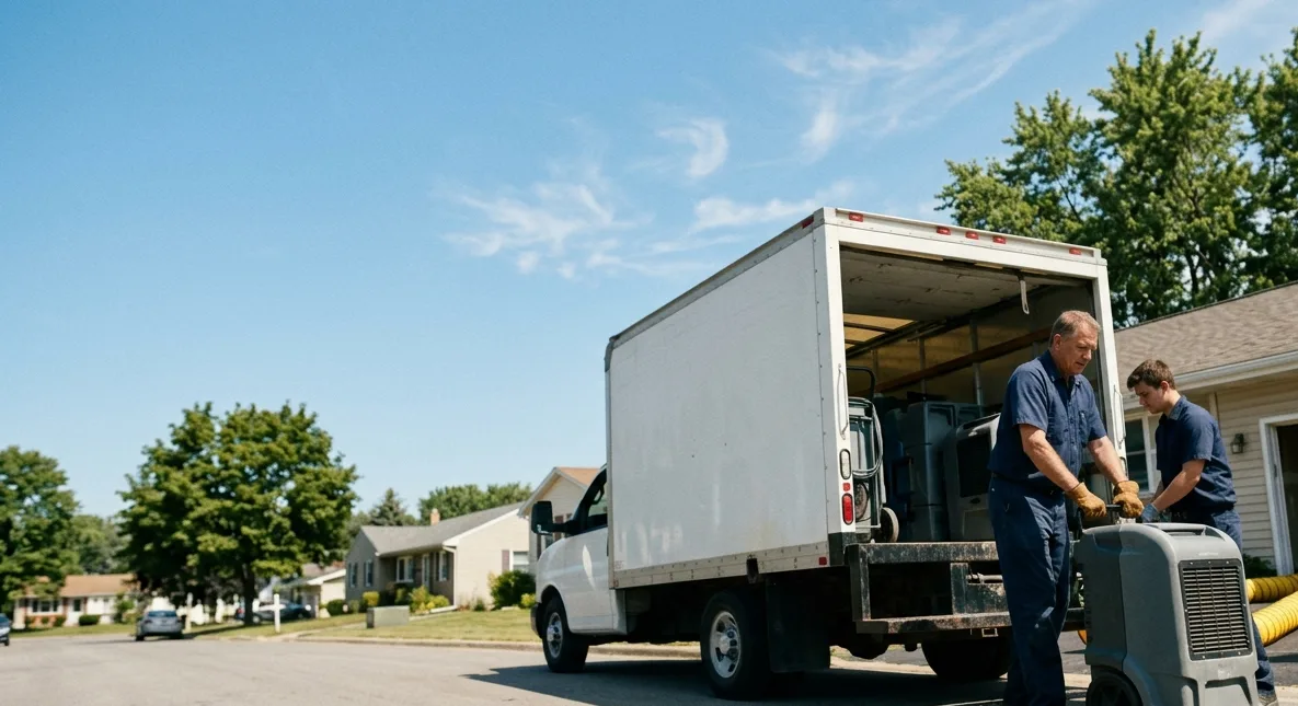 Water Damage Cleanup in Kankakee, IL near me